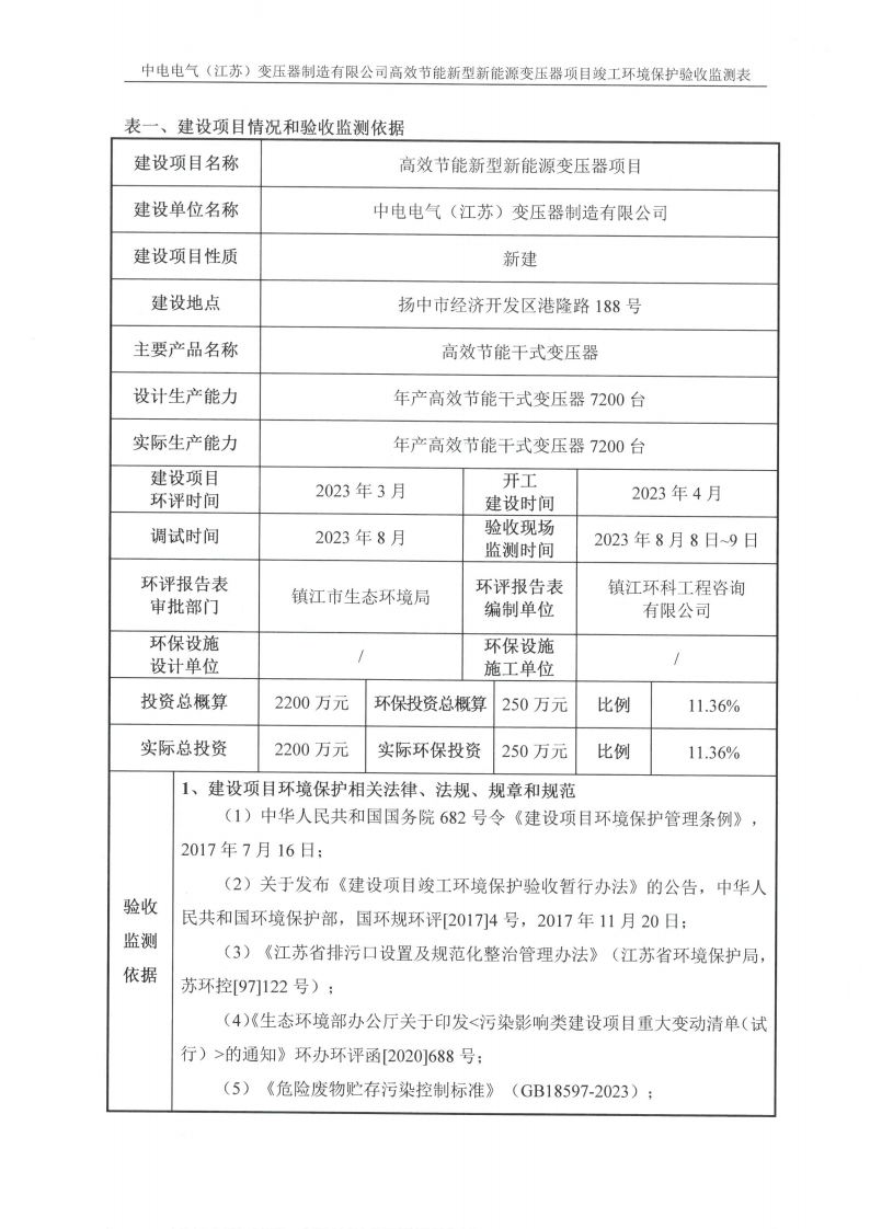 中电电气（江苏）变压器制造有限公司验收监测报告表_02.png